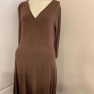 Brown Mini Dress